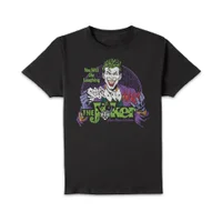 Joker Die Laughing Unisex T-Shirt - Black