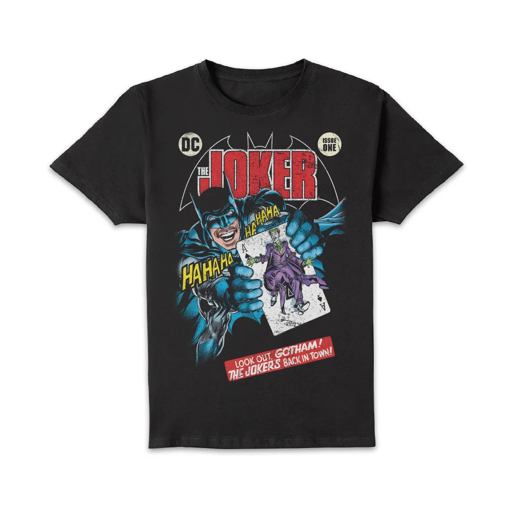 Joker Look Out Gotham Unisex T-Shirt - Black - S - Noir Image 1