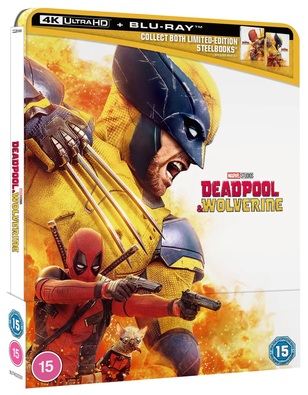 Marvel's Deadpool & Wolverine 4K Ultra HD & Blu-ray Steelbook 2 (Wolverine) Image 1