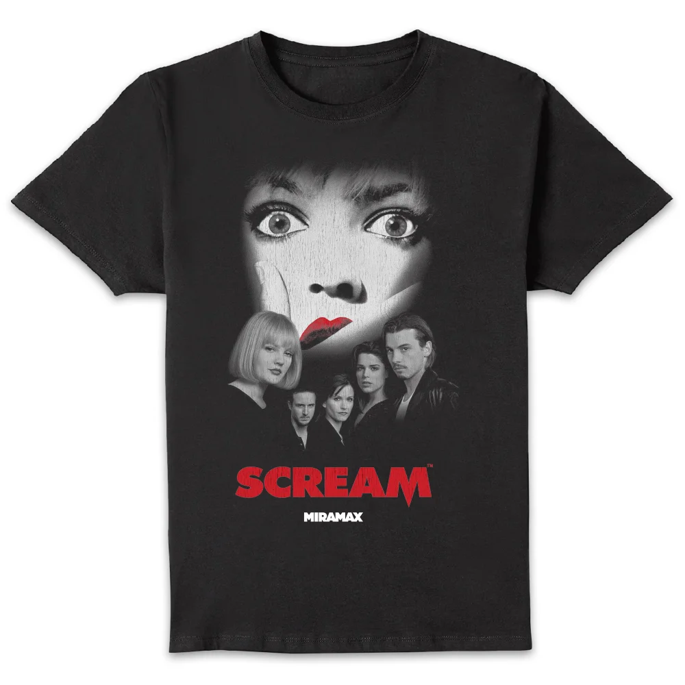 Scream Poster Unisex T-Shirt - Black - S Image 1
