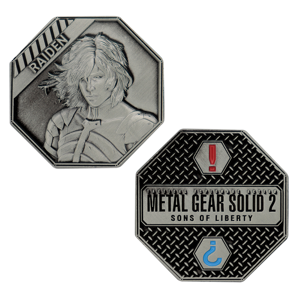 Metal Gear Solid 2 Raiden Coin Image 1
