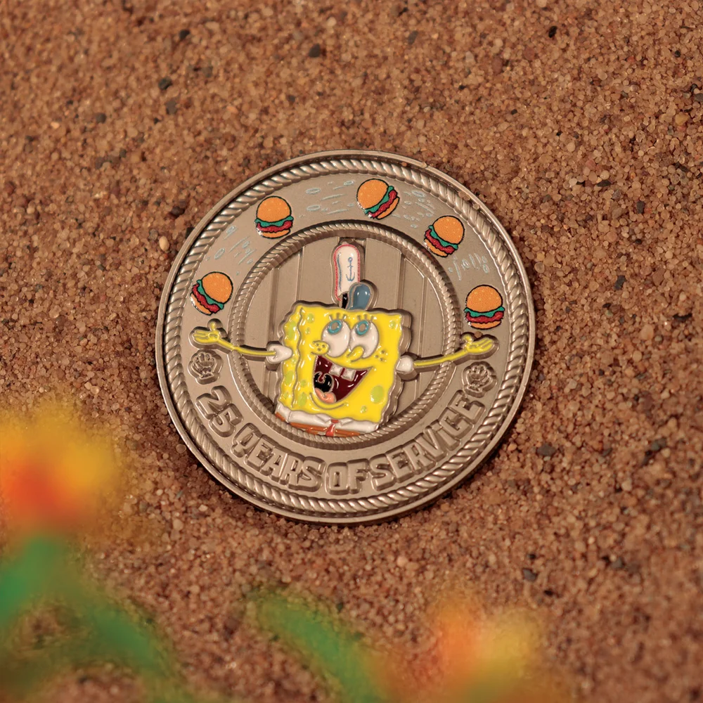 SpongeBob SquarePants 25th Anniversary Coin Image 1