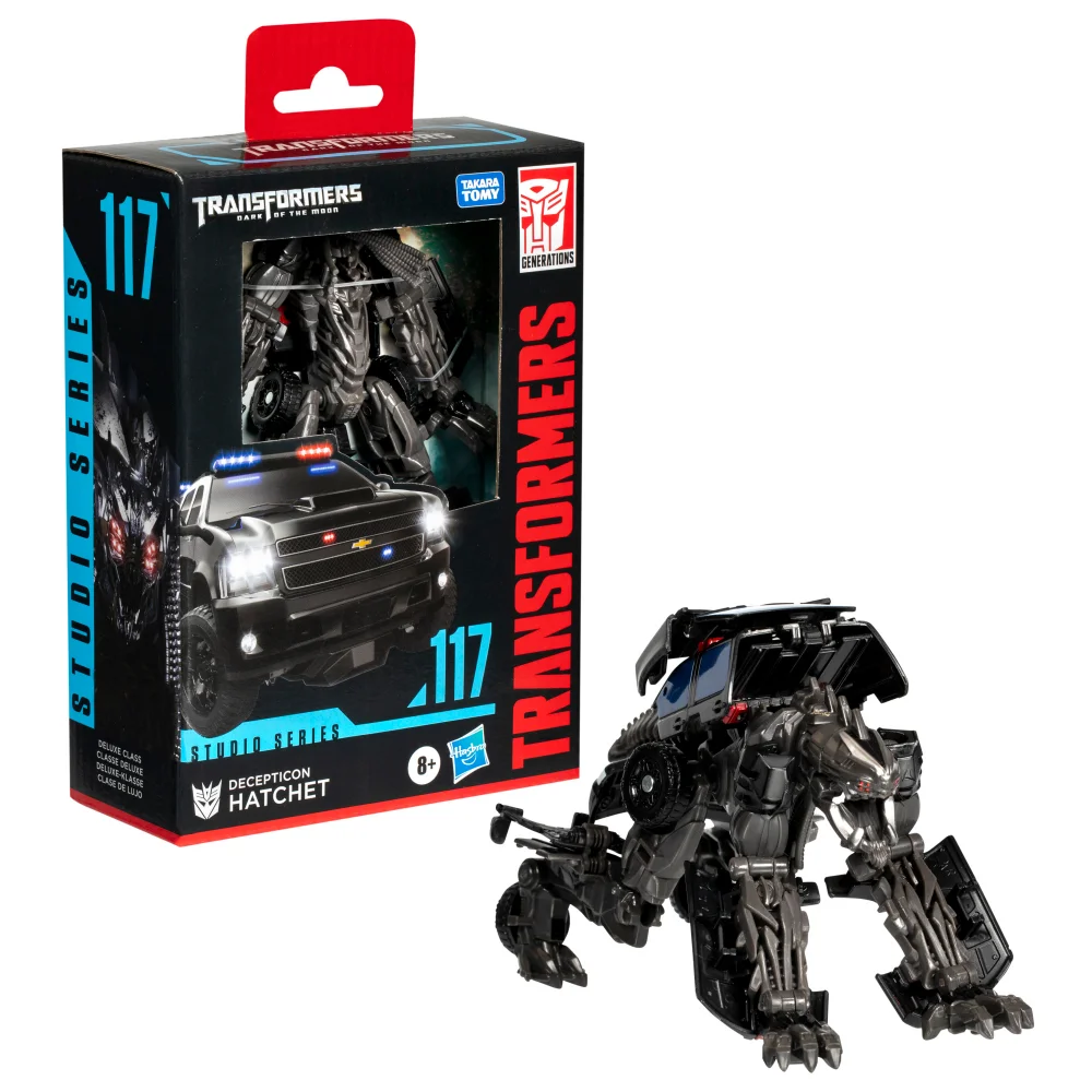 Transformers Studio Series Deluxe Class Transformers: Dark of the Moon 94 Decepticon Hatchet 4.5” Action Figure, 8+ Image 1