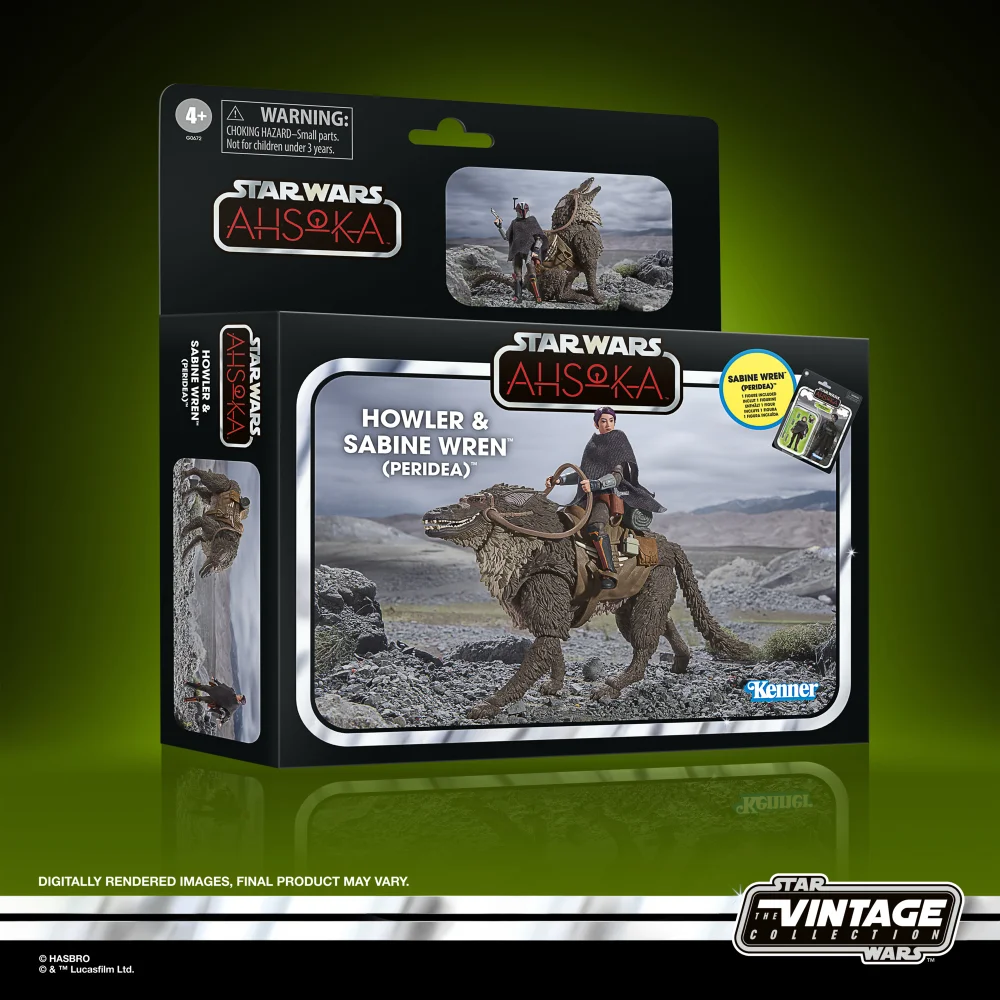 Star Wars The Vintage Collection Howler & Sabine Wren Action Figure (3.75”) 2-Pack Image 1