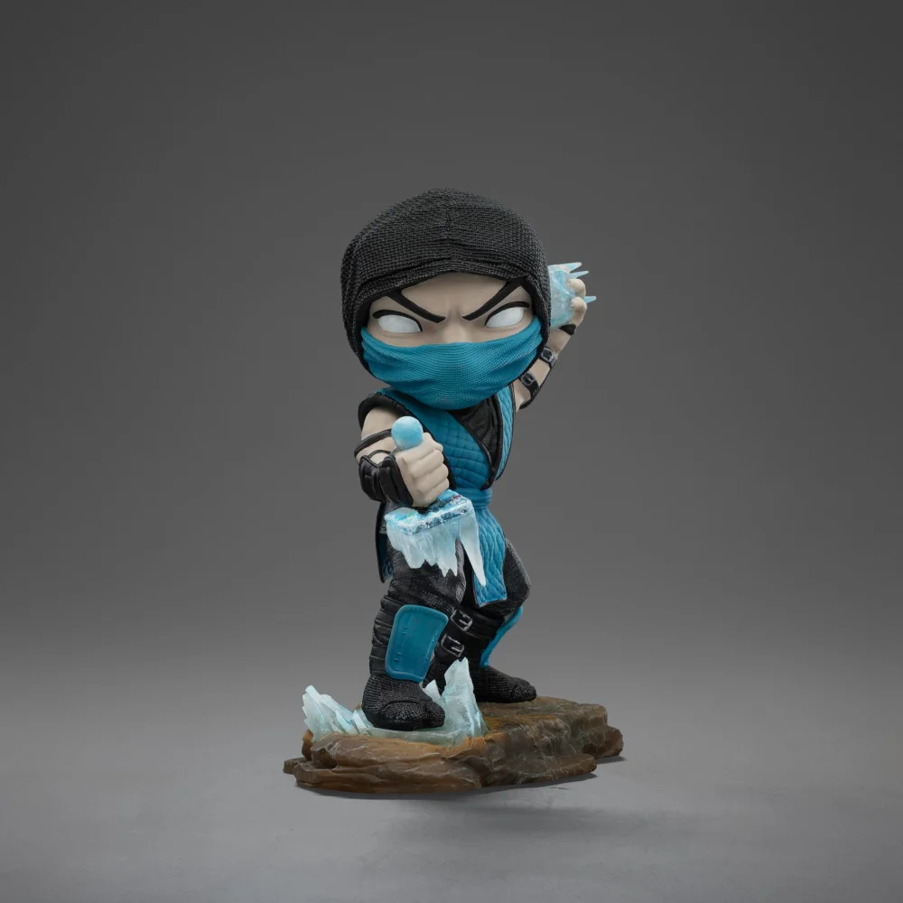 Iron Studios Mortal Kombat Sub-Zero MiniCo Figure Image 1