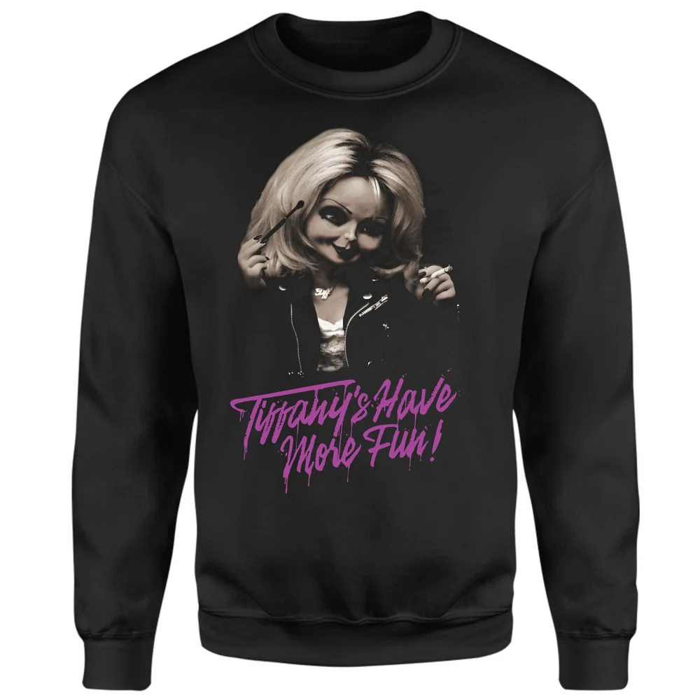 Chucky Tiffanys Have More Fun Sweatshirt - Black - XXL Image 1