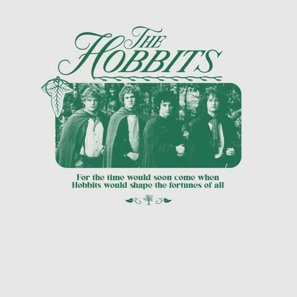 Lord Of The Rings The Hobbits Hoodie - Grey