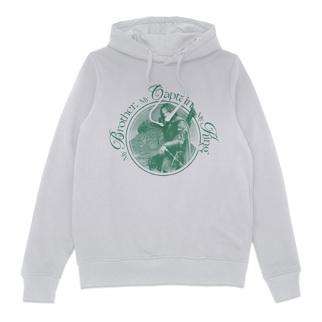 Lord Of The Rings My Captain Hoodie - White