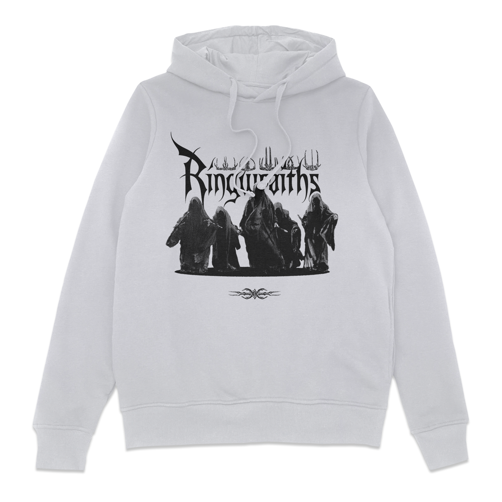Lord Of The Rings Ringwraiths Hoodie - White - XXL Image 1