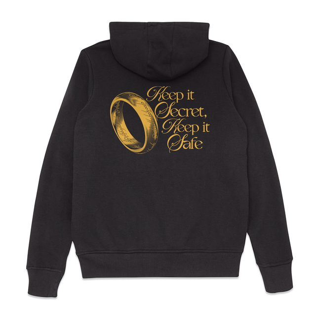 Lord Of The Rings Keep It Safe Hoodie - Black