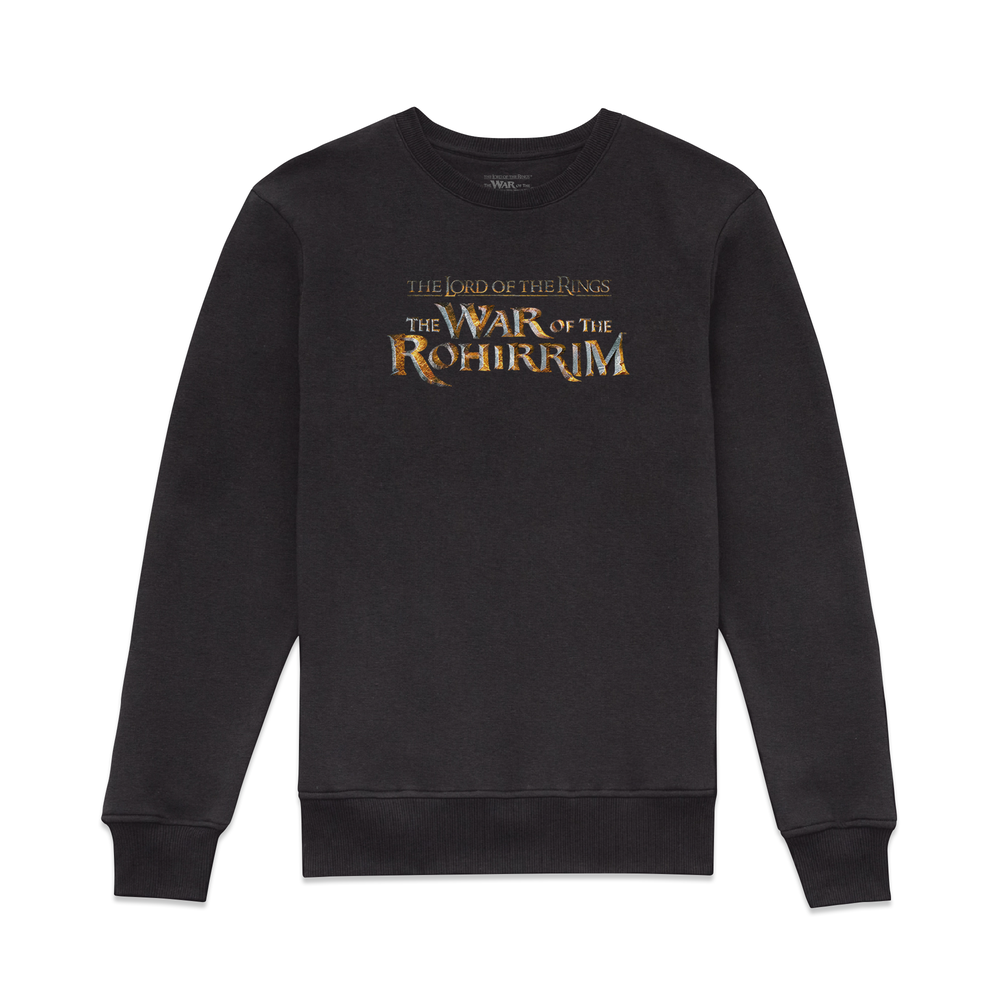 Lord Of The Rings Cinematic Logo Sweatshirt - Black - XL Image 1