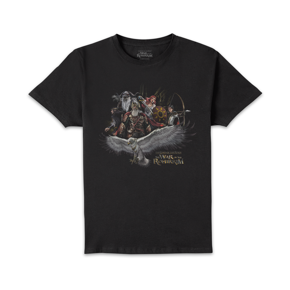 Lord Of The Rings Cinematic Composition Unisex T-Shirt - Black - XL Image 1