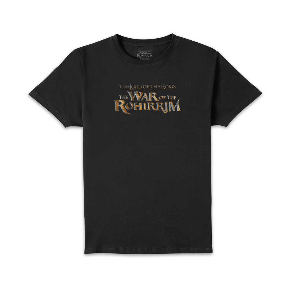 Lord Of The Rings Cinematic Logo Unisex T-Shirt - Black - S Image 1
