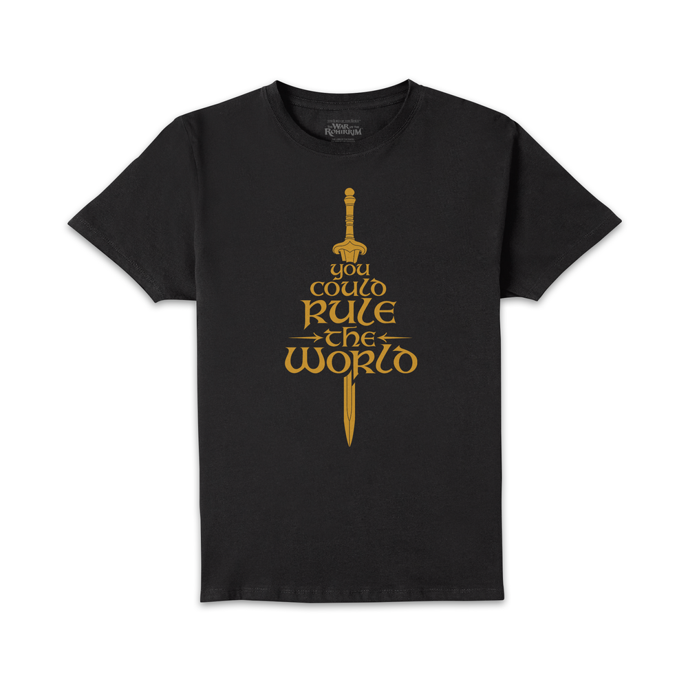 Lord Of The Rings Rule The World Men's T-Shirt - Black - XXL Image 1