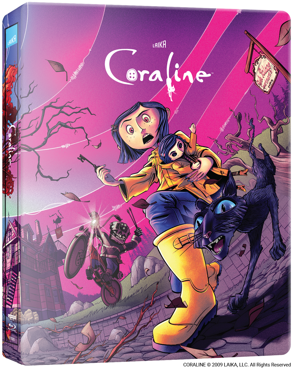 Coraline - Limited Steelbook Edition 4K Ultra HD & Blu-ray Image 1