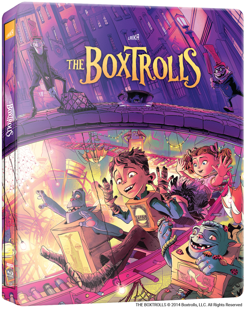 The BoxTrolls - Limited Steelbook Edition 4K Ultra HD & Blu-ray Image 1