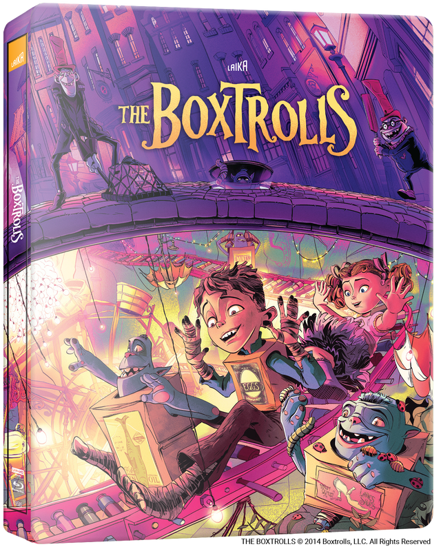 The BoxTrolls - Limited Steelbook Edition 4K Ultra HD & Blu-ray