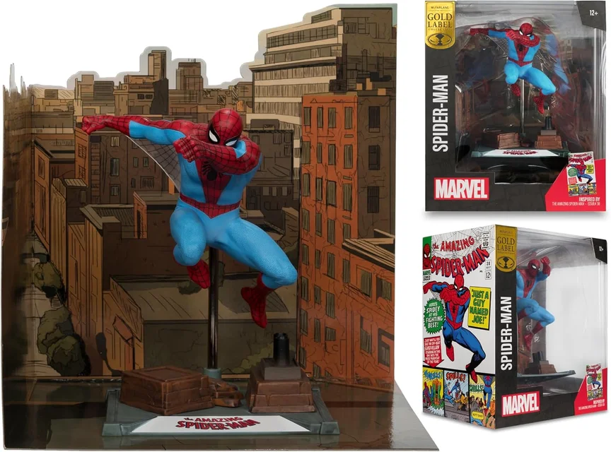 MARVEL COLLECTION 1:10TH WV2 - SPIDER-MAN (THE AMAZING SPIDER-MAN #68)(GOLD LABEL)