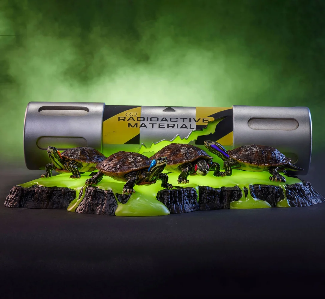 Premium Collectibles Studio Teenage Mutant Ninja Turtles 1:1 Scale Origins Deluxe Diorama Image 1