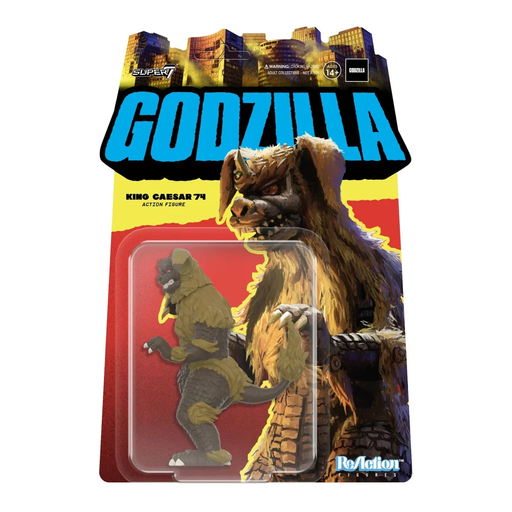 Super7 TOHO Godzilla King Ceasar ReAction Figure (3.75") Image 1