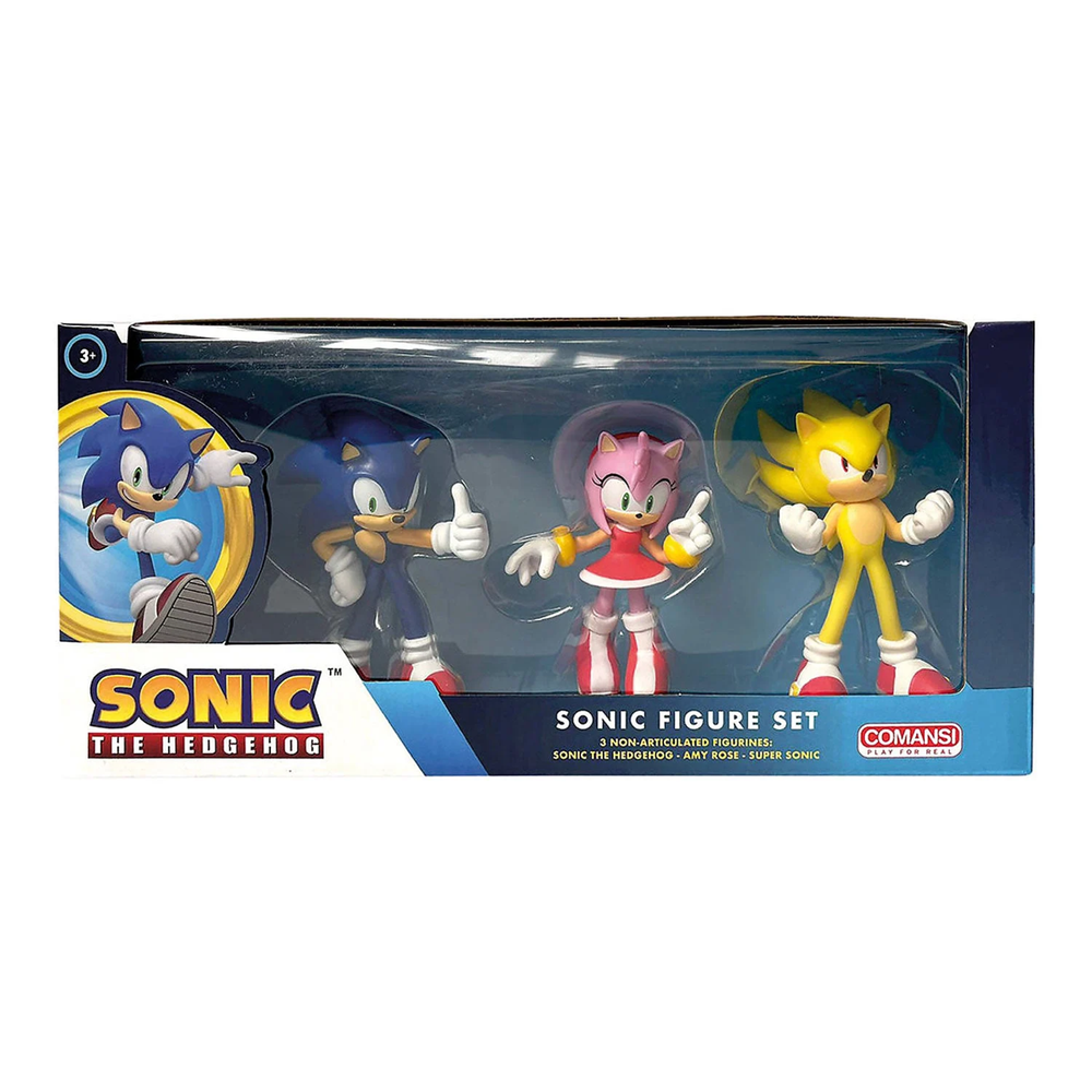 Sonic Gift Box Set 3 Figurines Image 1