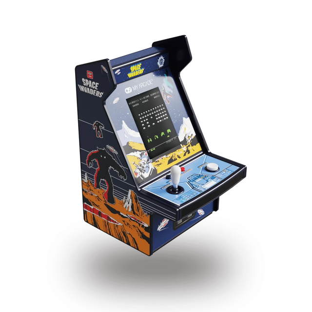 MICRO PLAYER PRO 6.7" SPACE INVADERS PORTABLE RETRO ARCADE