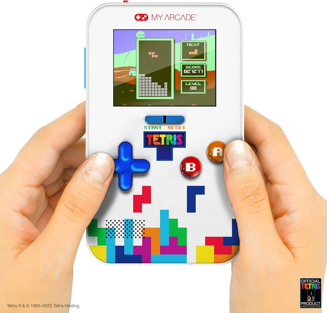 GO GAMER TETRIS PORTABLE VIDEO GAME SYSTEM (301 GAMES IN 1) Image 1