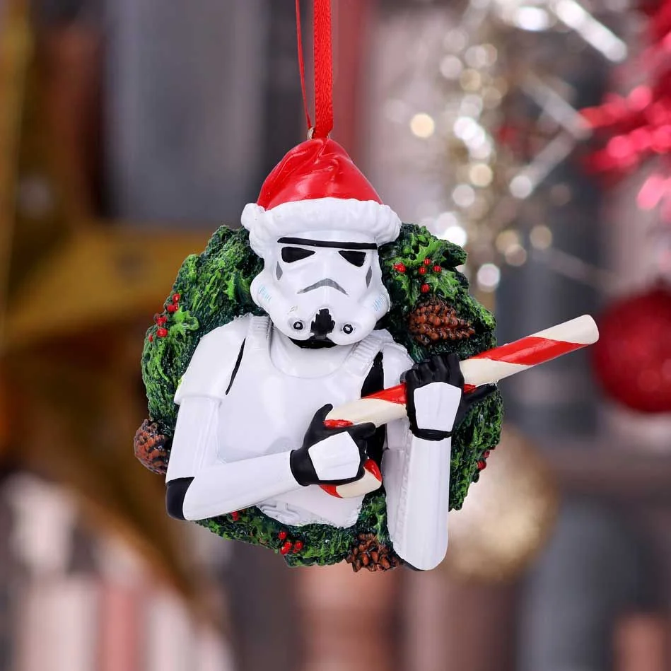 Original Stormtrooper Wreath Hanging Ornament Image 1