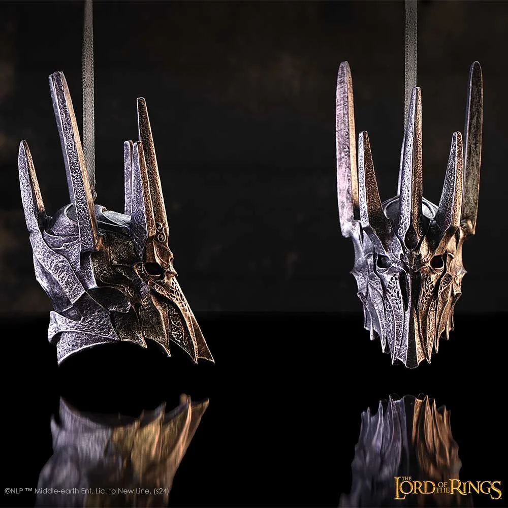 Lord of the Rings Helm of Sauron Hanging Ornament Image 1