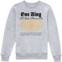 Lord Of The Rings One Ring Sweatshirt - Grey