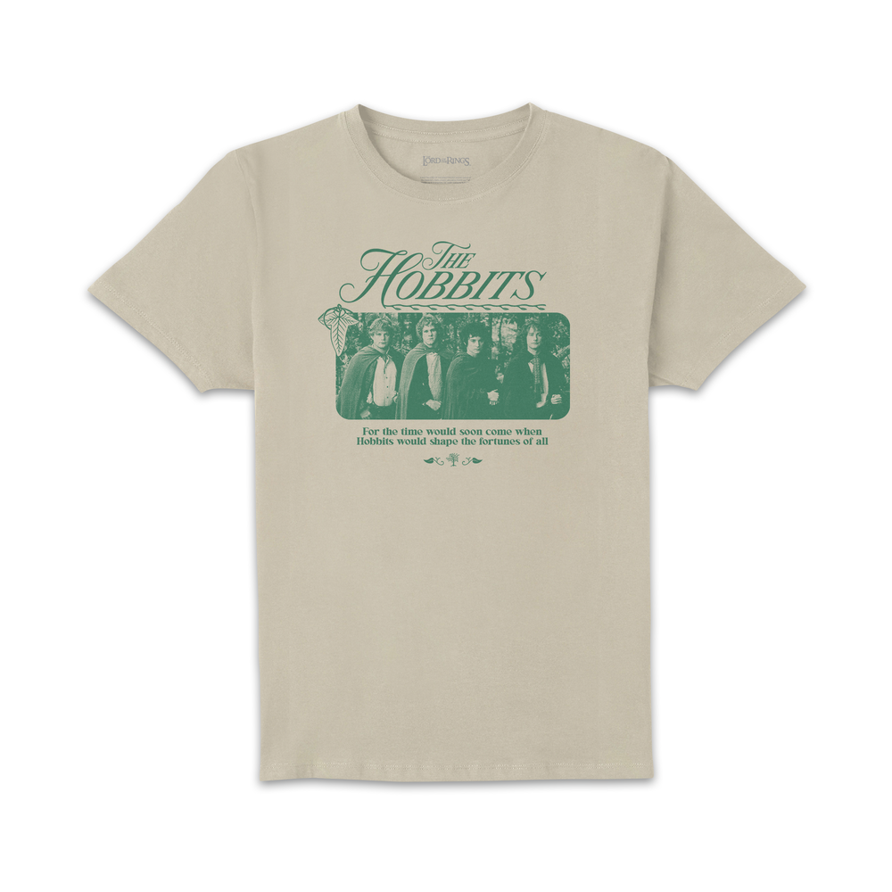 Lord Of The Rings The Hobbits Unisex T-Shirt - Cream - XL Image 1