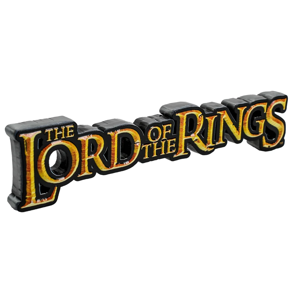 Lord of the Rings: Metal Logo Sign Image 1