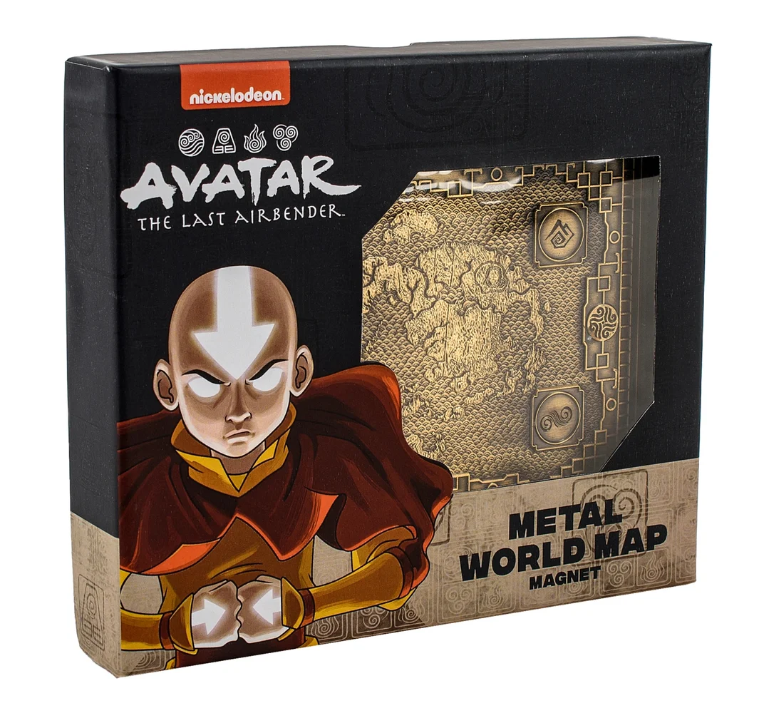 Avatar The Last Airbender: Metal World Map Image 1