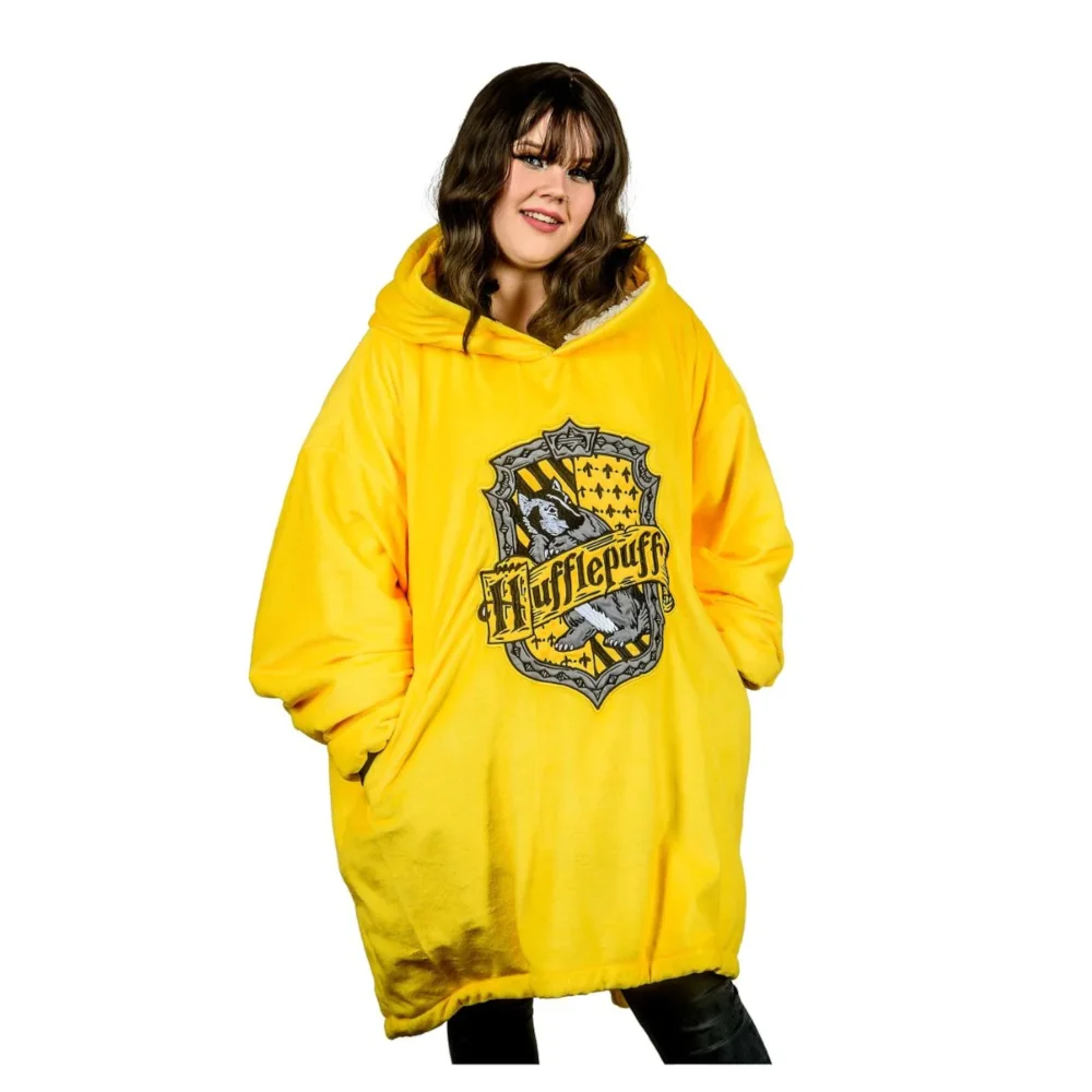 Harry Potter: Hufflepuff Oversized Hoodie Blanket Image 1