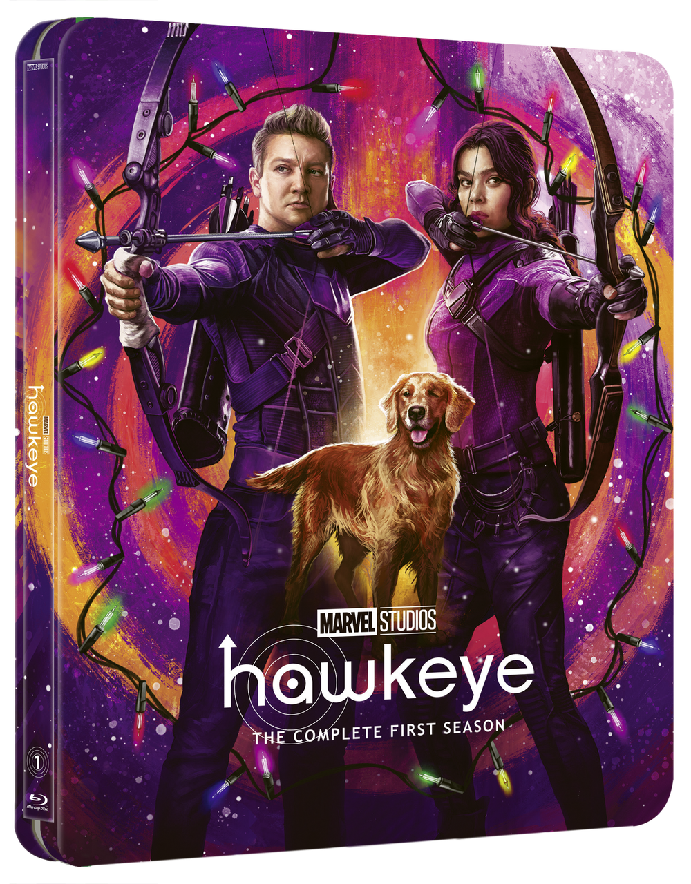 Marvel Studios Hawkeye Season 1 4K Ultra HD & Blu-ray Steelbook (Disney+ Original - includes artcards) Image 1