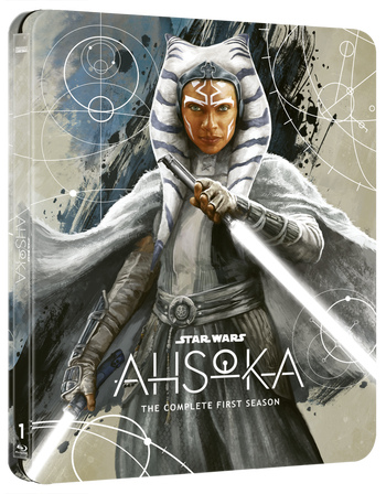 Star Wars Ahsoka Season 1 4K Ultra HD & Blu-ray Steelbook (Disney+ Original - includes artcards)
