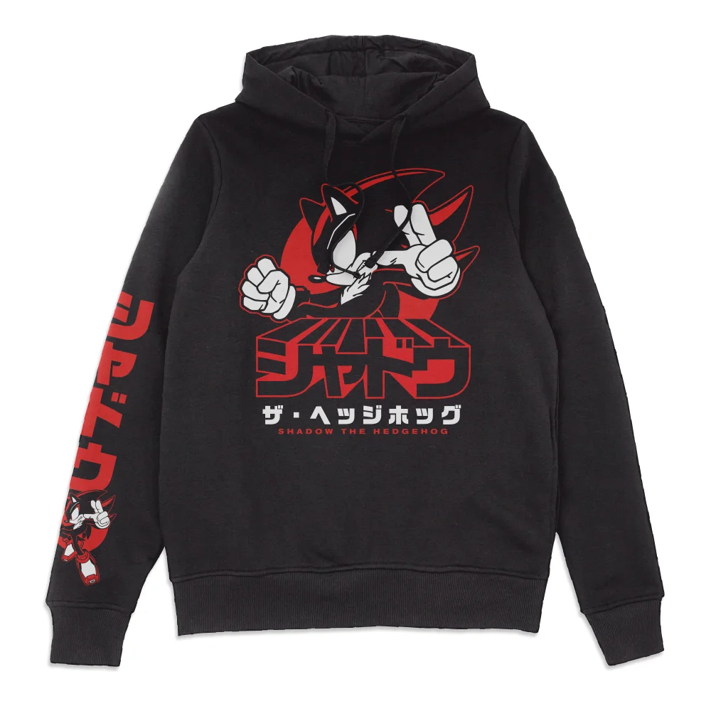 SONIC THE HEDGEHOG Shadow Attack Hoodie - Black - L Image 1