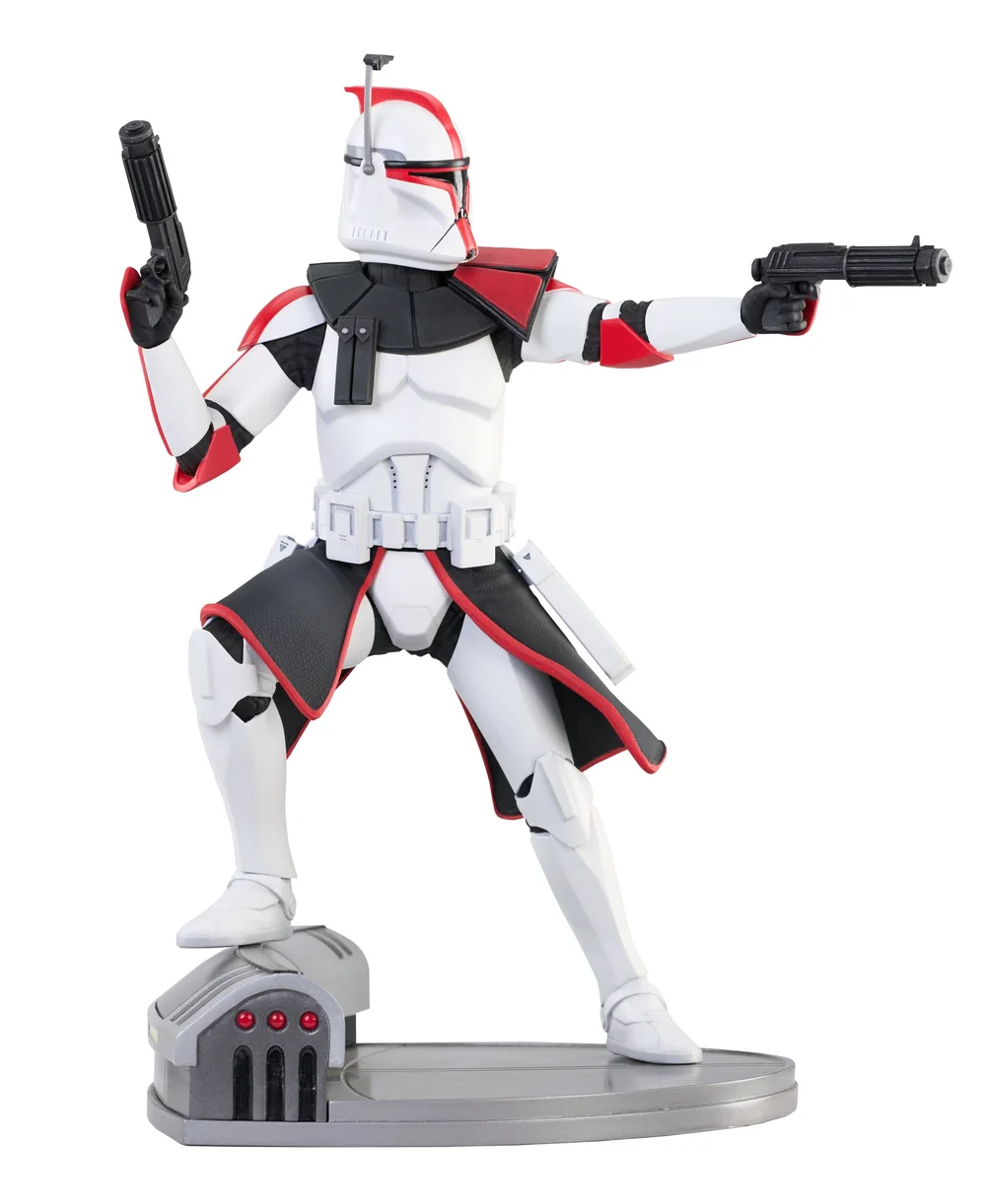 Gentle Giant Star Wars Premier Collection The Clone Wars Captain Fordo 1/7 Scale Statue Image 1