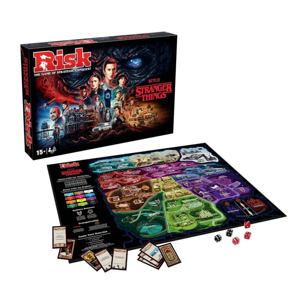 Stranger Things RISK Board Game Image 1