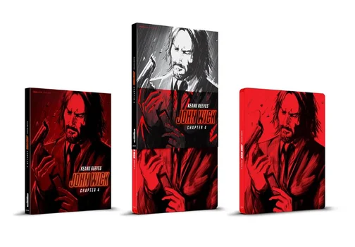JOHN WICK: CHAPTER 4 STEELBOOK 2 (RED)