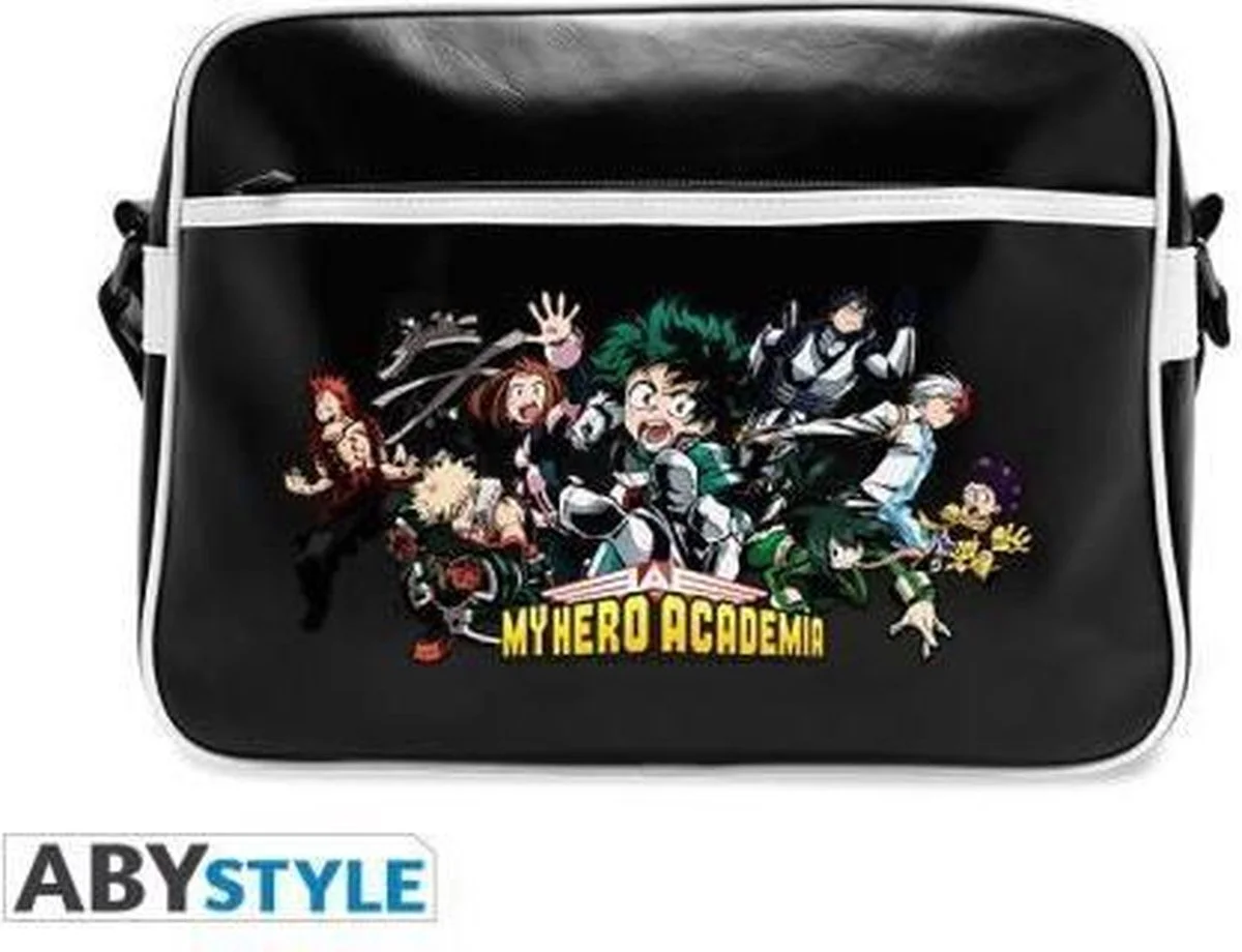 My Hero Academia Heroes Vinyl Messenger Bag Image 1