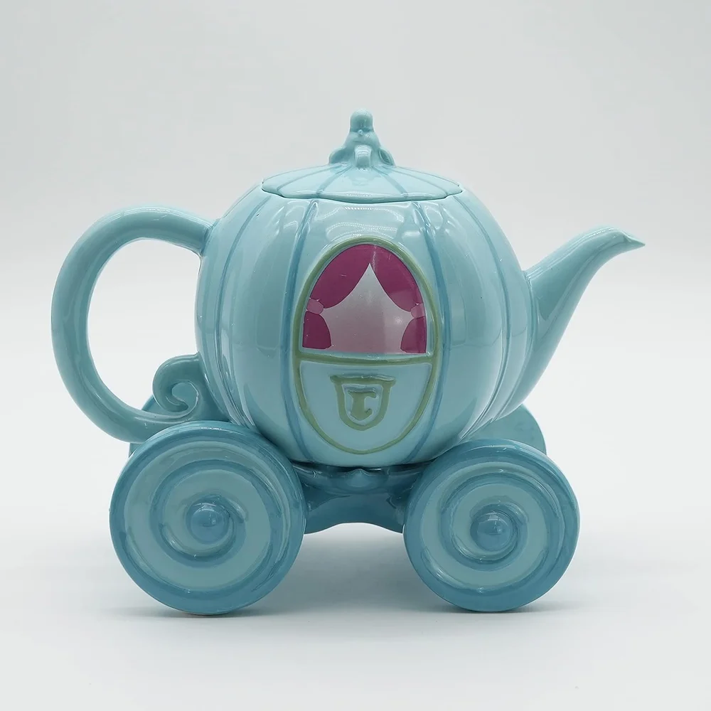 Disney Cinderella Carriage Ceramic Premium Teapot Image 1