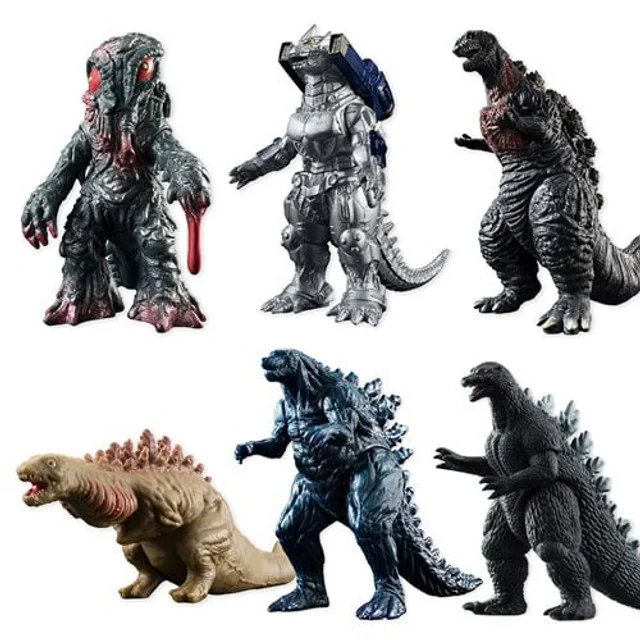 Godzilla Soft Vinyl Figure Collection Shokugan Candy Collectable Assortment Mystery Figure Image 1