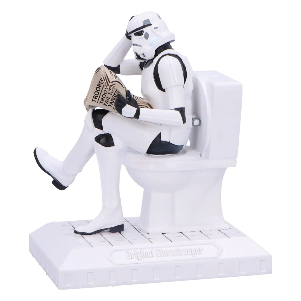 Officially Licensed Stormtrooper Pooper Trooper Collectible Figure (14cm) Image 1