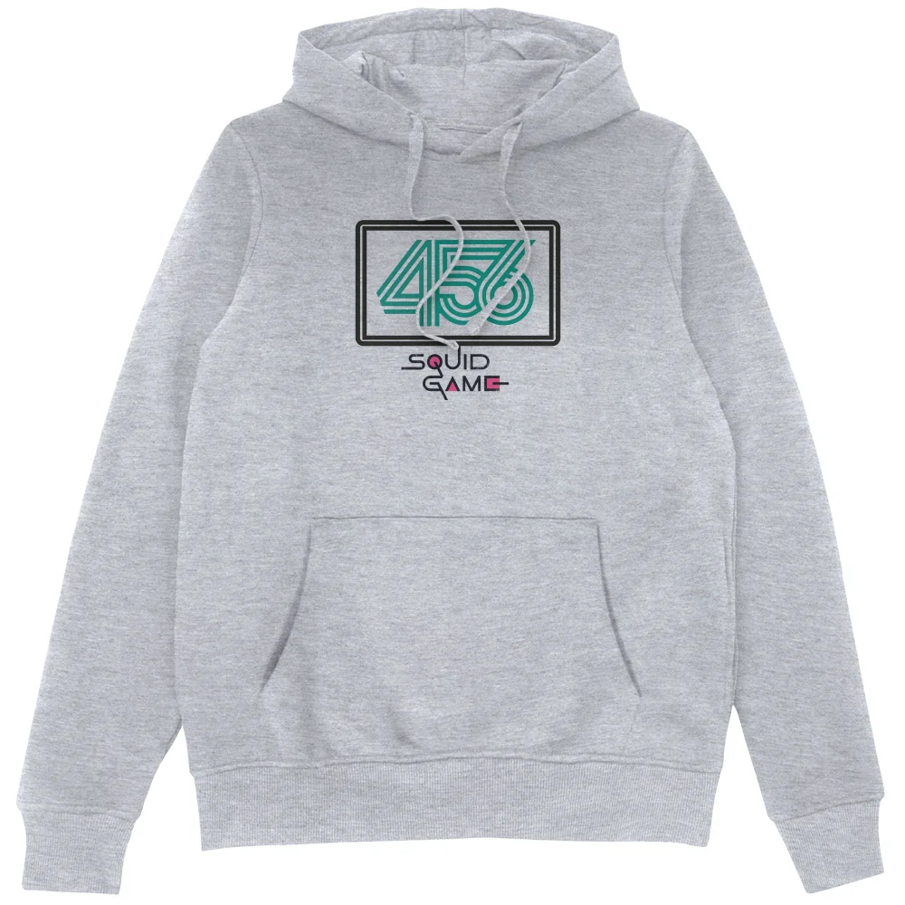 Squid Game 456 Hoodie - Grey - XXL Image 1