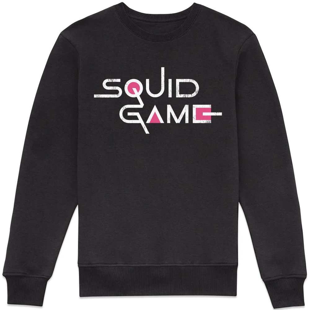 Squid Game Logo Sweatshirt - Black - XXL Image 1