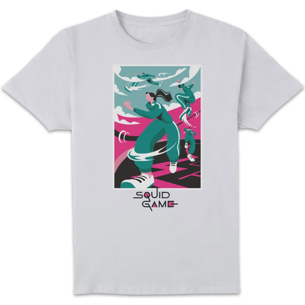 Squid Game Game On Men's T-Shirt - White - L Image 1