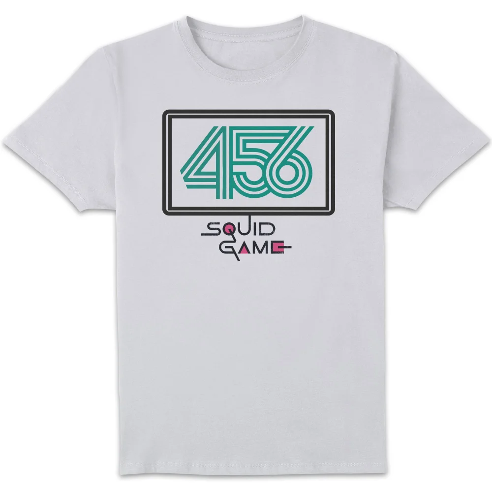 Squid Game 456 Men's T-Shirt - White - S Image 1