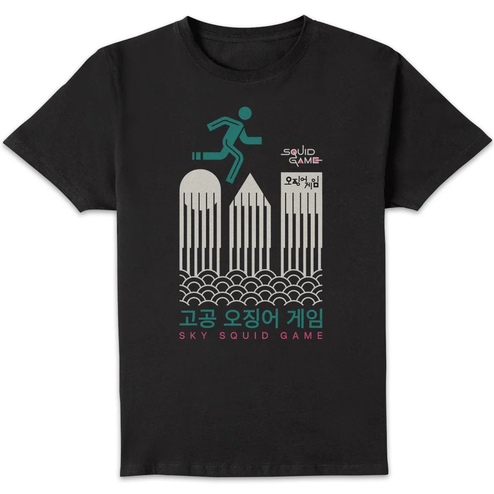 Squid Game Sky Squid Game Men's T-Shirt - Black - S Image 1