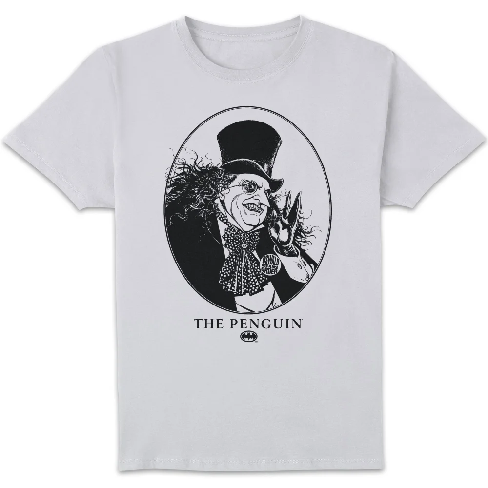 Batman Returns Election Poster Men's T-Shirt - White - XXL Image 1